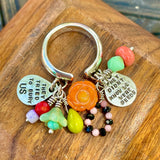 Cha Cha sterling silver beaded ring ROUNDS (B)