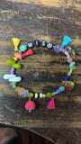 COLOR POP beaded quality stretchy bracelets